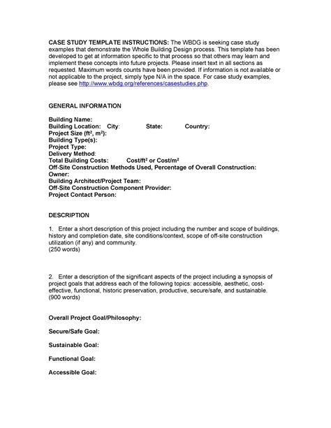 Image result for Case Study Format Example