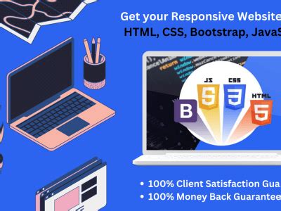 Image result for HTML CSS JavaScript Bootstrap