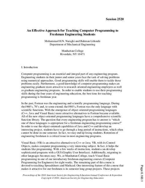 Toradh íomhá ar Freshman Computer Programming