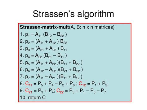 Toradh íomhá ar How to Implement Strassen's Algorithm