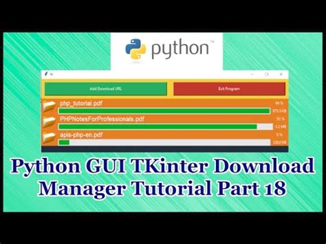Image result for Python GUI Tutorials Download