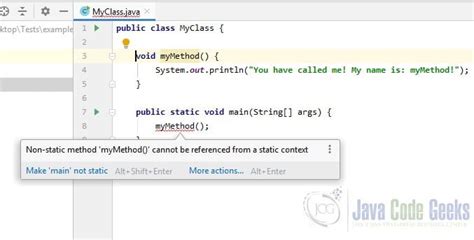 Image result for Java Method Call Example
