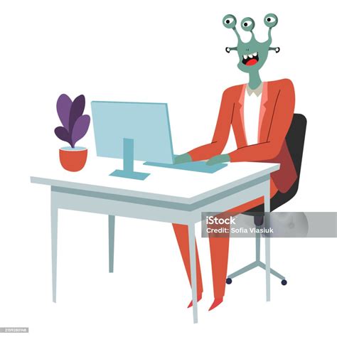 Image result for Alien Computer Character