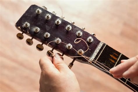 Image result for Stringing 12 String Guitar