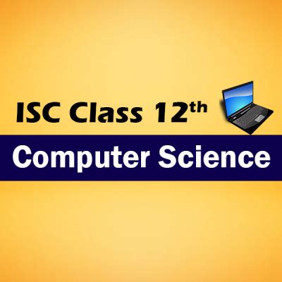 Image result for Computer Science Class 12 ISC
