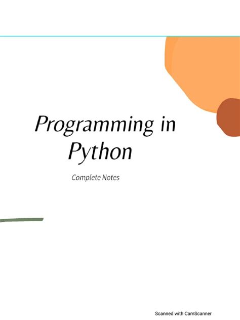 Principle of Python Programming PDF に対する画像結果