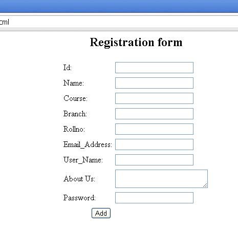 Image result for HTML Application Form Example