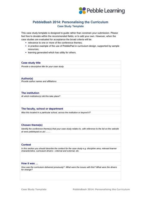 Image result for Case Study Format Example