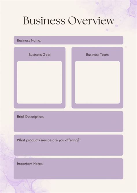 Image result for Business Plan Overview