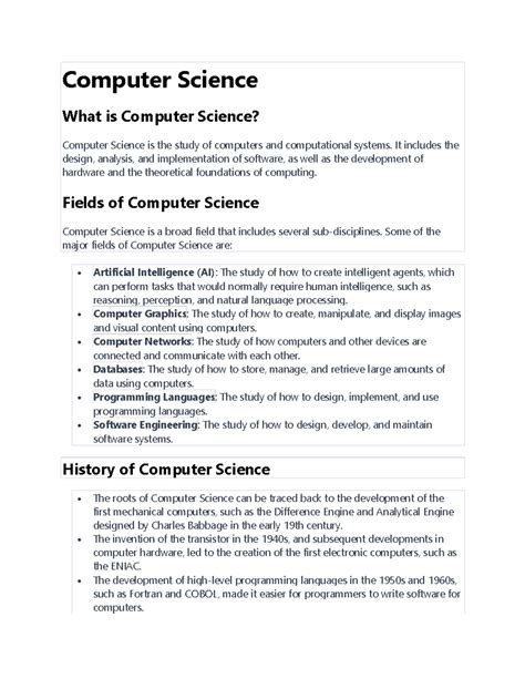 Image result for Basic Computer Science Notes