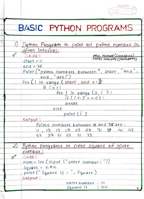 Image result for Basics Python Programs