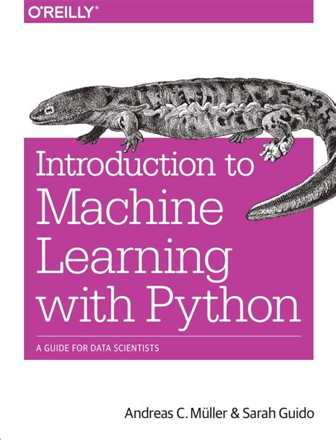 Introduction to Machine Learning with Python에 대한 이미지 결과