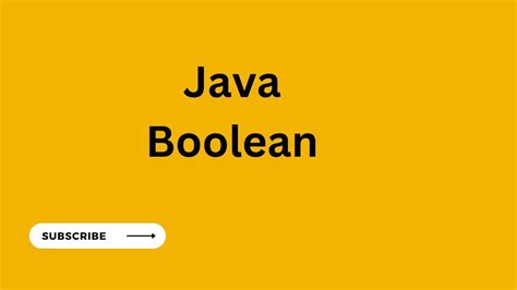 Image result for Boolean Java Tutorial