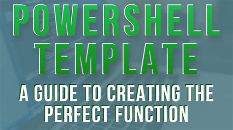 Image result for PowerShell Script Header Template
