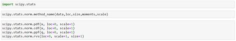 Image result for SciPy Example in Python Code Dfor Machine Learning