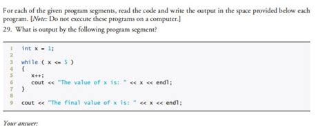 Image result for First Program Code Segment