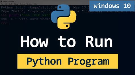 Afbeeldingsresultaten voor How to Run Python Script File
