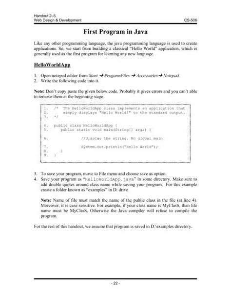 Afbeeldingsresultaten voor First Program Using Java