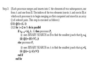 Image result for Parallel Merging Algorithm
