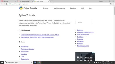 Image result for Python Learning Tutorial