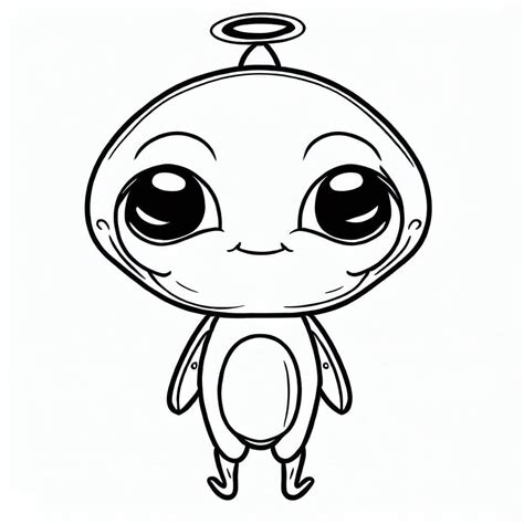 Alien Printable coloring page - Download, Print or Color Online for Free
