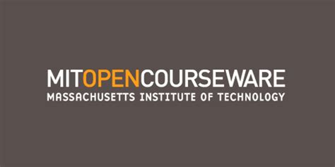 Afbeeldingsresultaten voor MIT OpenCourseWare Computer
