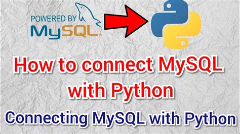 Python Scripts with MySQL Tutorial に対する画像結果