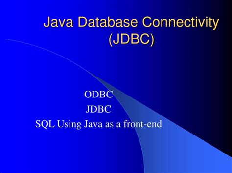 Image result for Java Database