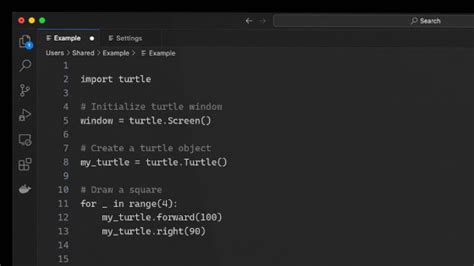 Toradh íomhá ar Python Turtle Module