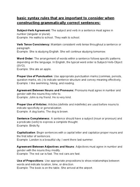 Image result for Computer Syntax Rules