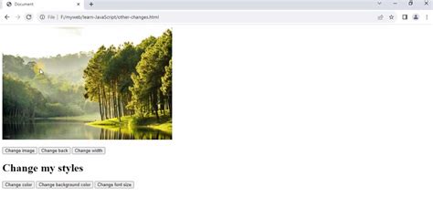 Image result for Change Style Function JavaScript