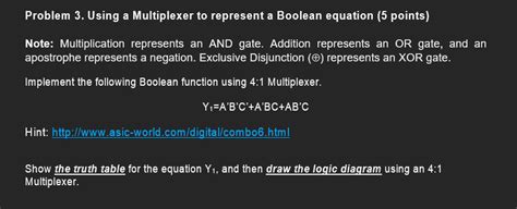 Image result for Boolean Functions Using Multiplexers