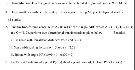 Image result for Midpoint Circle Algorithm in Computer Graphics Solved Example