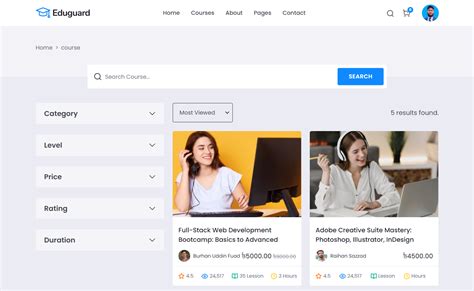 Image result for Education Website HTML CSS JavaScript GitHub