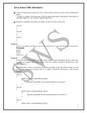Toradh íomhá ar Java Source File Structure