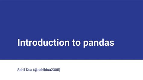 Image result for Pandas Module in Python