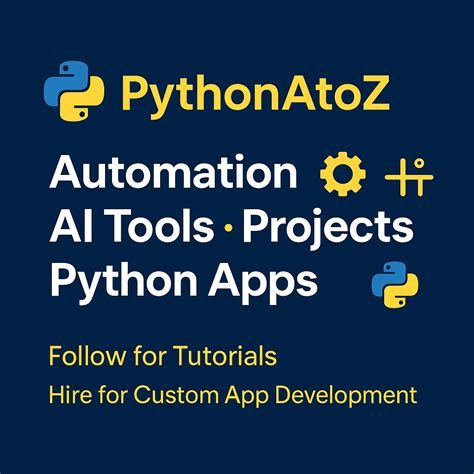 Python Automation Projects Tutorials に対する画像結果