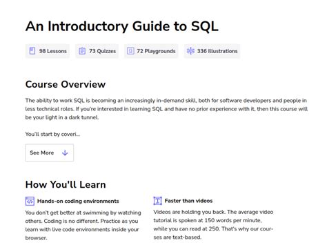 Image result for Learn SQL Course
