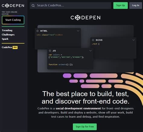 Image result for CodePen Io JavaScript