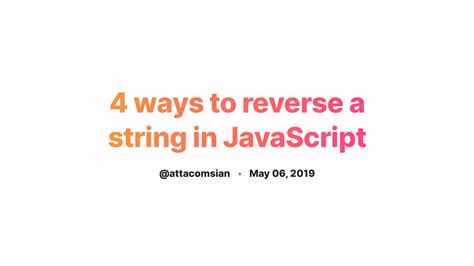 Image result for JavaScript Reverse a String