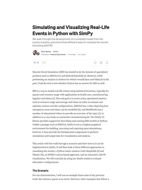 Image result for Python Simulation Visualization