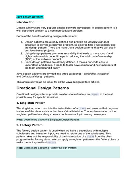 Image result for Java Design Patterns Implementation Examples
