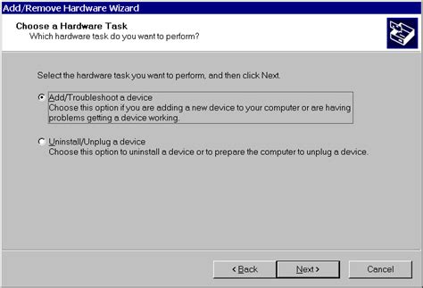 Image result for Add Hardware Wizard Program
