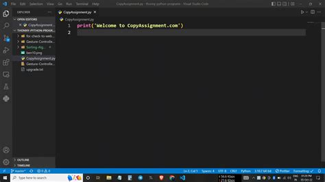 Image result for Python vs Code for Practice