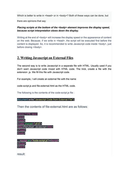 Image result for How to Write JavaScript Code in HTML