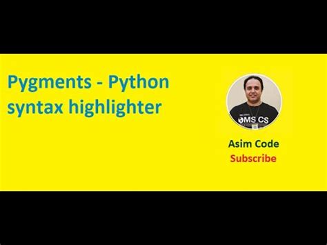 Image result for Python Syntax Highlighting