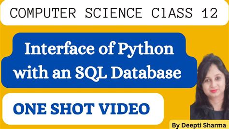 Image result for Class 12 CS Project Python and SQL