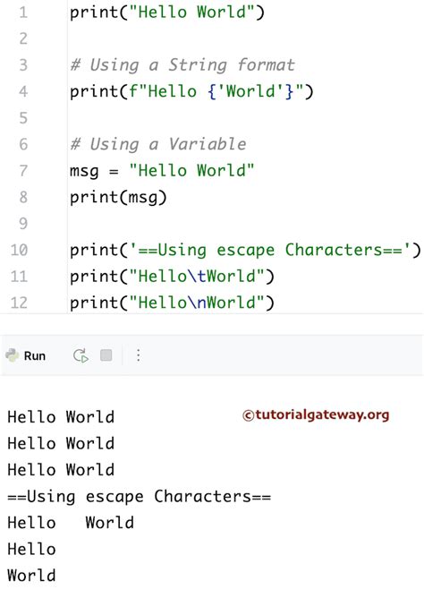Image result for Python HelloWorld Code