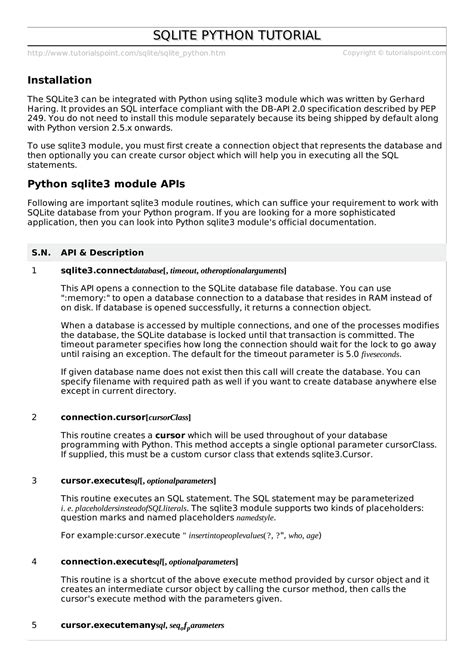 Image result for Python and SQLite Tutorial