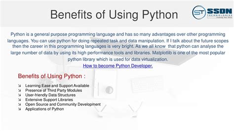 Benefits of Using Python Programming Language に対する画像結果